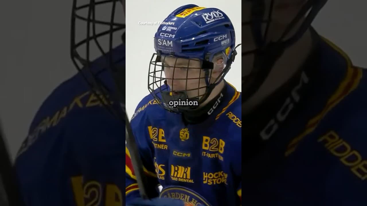 Is Viggo Bjorck the best center in the NHL Draft?