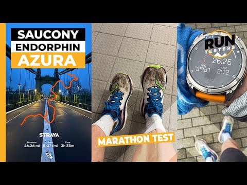 Saucony Endorphin Azura Marathon Test: Is Saucony's non-plated daily a good marathon shoe?