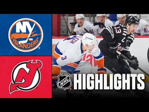 Islanders vs. Devils | NHL Highlights | February 05, 2026