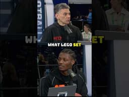 Carnell Tate and Florio love Legos 😂