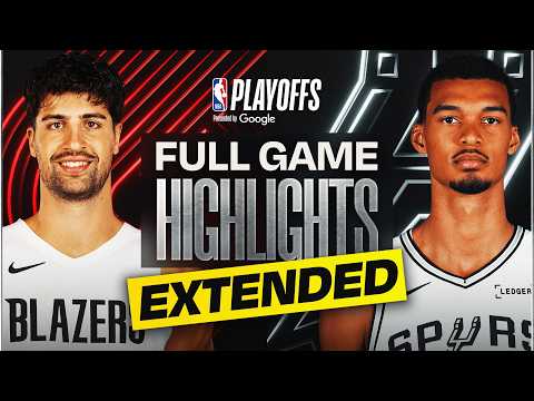 EXTENDED: #7 TRAIL BLAZERS at #2 SPURS | FULL GAME 1 HIGHLIGHTS | April 19, 2026