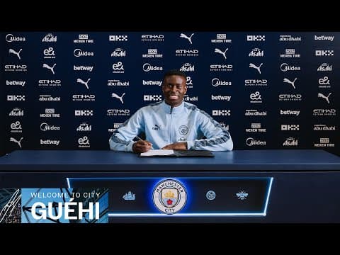 Marc Guéhi First Interview | Welcome to Manchester City ✍️