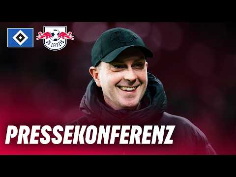 LIVE 🔴 Pressekonferenz vor Hamburger SV - RB Leipzig | Bundesliga