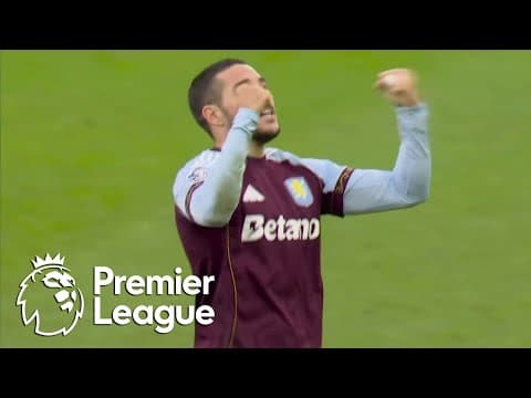 Emi Buendia's 95TH-MINUTE strike gives Aston Villa lead over Arsenal | Premier League | NBC Sports