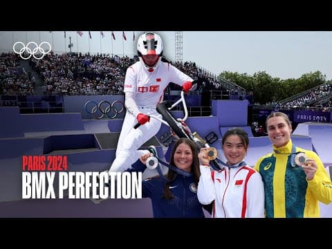 Unstoppable! 🚴‍♀️💥 The Highest-Scoring Women’s BMX Runs🌟 | Paris 2024 | Top Moments