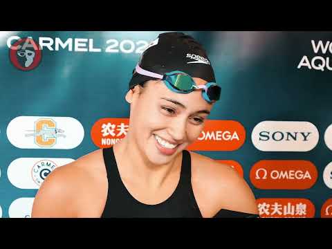 Bella Sims Takes Us Through 200 Free/100 Back World Cup Double (14 Min In-between)