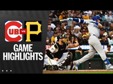 Cubs vs. Pirates Game Highlights (9/15/25) | MLB Highlights