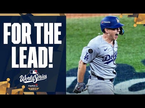 GO-AHEAD HOME RUN IN THE 11TH INNING FOR WILL SMITH! 💥 (Game 7 of the 2025 World Series)