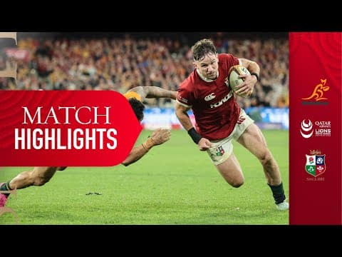 Extended Highlights | Australia v Lions, 2nd Test