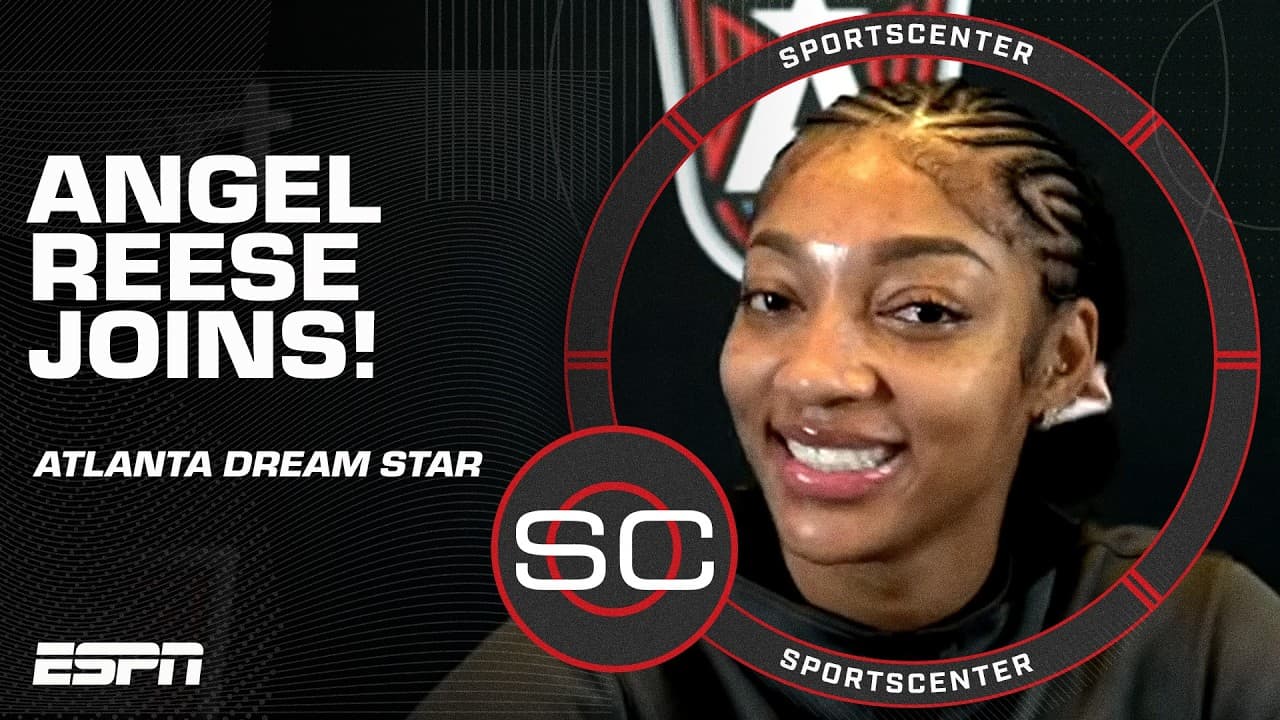 Angel Reese on reaching 1K WNBA rebounds, Dream's success, her foundation & fashion! | SportsCenter