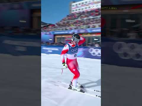 The run of a lifetime from Franjo von Allmen! 😮