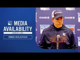 NYR vs CBJ: Mike Sullivan Pregame Media Availability | March 2, 2026