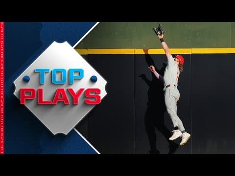 Top MLB Plays of 9/4/25 (Harrison Bader's leaping catch, Brandon Lowe's diving grab and more!)