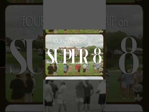 The TOUR Championship through the lens of a Super 8mm camera 🎥