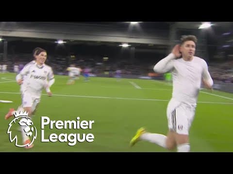 Tom Cairney BLASTS Fulham level at 1-1 with Crystal Palace | Premier League | NBC Sports