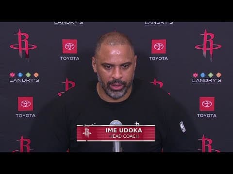 Ime Udoka with a Press Conference vs Kings