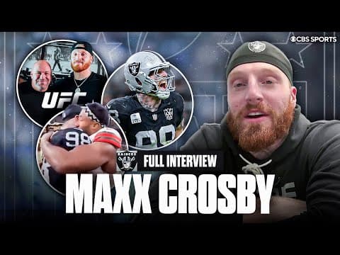 Maxx Crosby on his Raiders legacy, Myles Garrett rivalry, and fighting in the UFC 👀