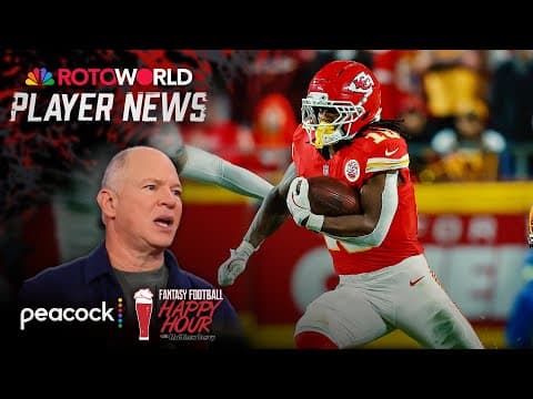 Hunt, Smith worth rostering amid Pacheco injury | Fantasy Football Happy Hour | NFL on NBC