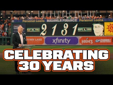 FULL CEREMONY: 30th anniversary of Cal Ripken Jr.’s 2,131 consecutive game