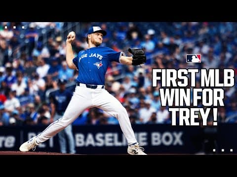 Trey Yesavage's SCORELESS and impressive third MLB start with Blue Jays ⚡ (5 strikeouts, 2 walks)