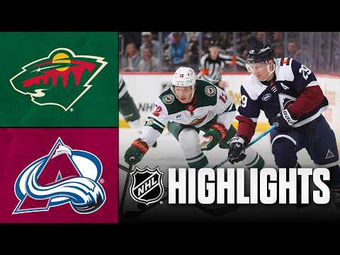 Wild vs. Avalanche | NHL Highlights | February 26, 2026