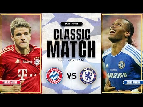 Bayern vs. Chelsea Highlight | 2012 UCL FINAL | Penalty Kicks HEROICS 🤯 | Muller & Drogba ⭐