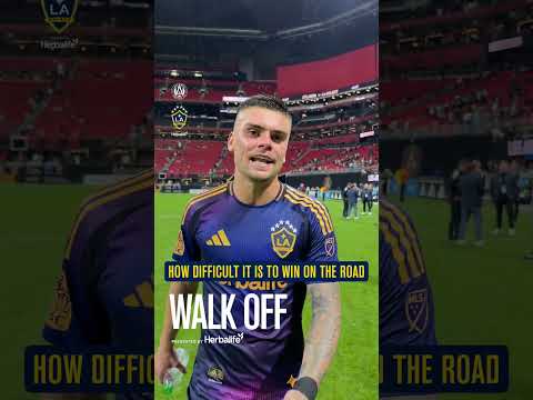 Post Match with Gabriel Pec #lagalaxy #mls