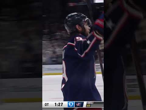 ADAM FANTILLI CALLS GAME!! 🔥🔥🔥 Blue Jackets Win in Overtime!