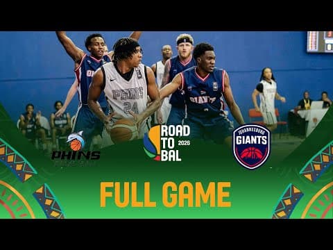 LIVE - Dolphins Basketball Club v Johannesburg Giants | Africa Champions Clubs ROAD TO B.A.L. 2026