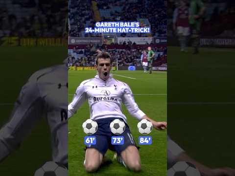Gareth Bale’s 24-minute hat-trick! 🤩
