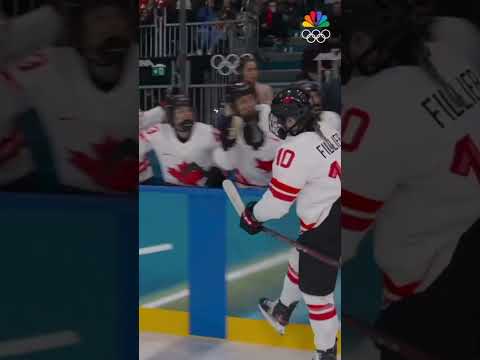 Sarah Fillier was quick on the rebound and helped Canada to a clear-cut victory!