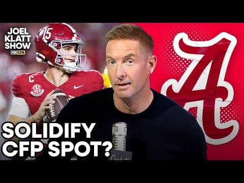 Will Alabama and Georgia solidify CFP spots this weekend with wins over SEC opponents? 🤔