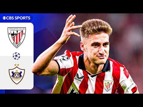 Athletic Club vs. Qarabağ FK: Extended Highlights | UCL League Phase MD 3 | CBS Sports Golazo