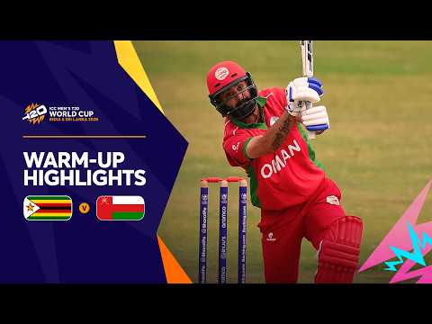 Zimbabwe v Oman | Match Highlights | T20WC 2026 Warm-ups