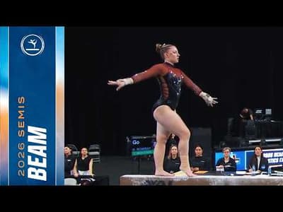 Brooklyn Rowray - Beam at 2026 NCAA gymnastics semifinals