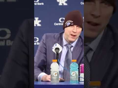 Mark Pope left mid-interview to pick up his daughter who was on a mission trip for 15 months ❤️