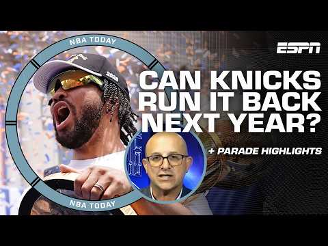 Knicks' championship parade was a SUCCESS 🤩 Doubts New York can RUN IT BACK? 🤔 | NBA Today