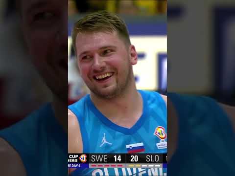 Dirk trolling him with “overrated” while Luka calmly sinks free throws 😅🔥 #FIBAWC