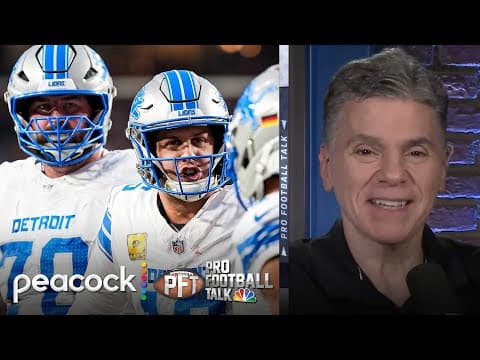 Dan Campbell calling Lions plays was like Ben Johnson's offense | Pro Football Talk | NFL on NBC