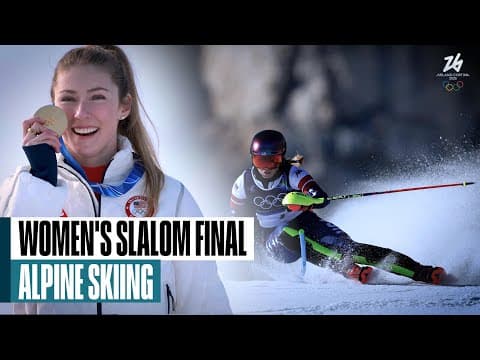 Mikaela Shiffrin Regains Slalom Crown in Style 🇺🇸⛷️| #milanocortina2026