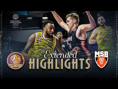Hapoel Holon v Le Mans Sarthe Basket | Round of 16 | Full Game Highlights | #BasketballCL 2025-26