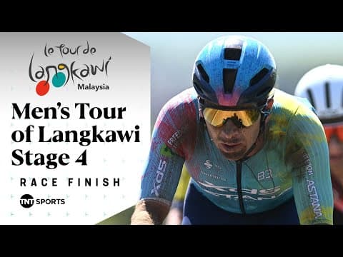 STUNNING VICTORY! 😮‍💨 | 2025 Men's Tour of Langkawi Stage 4 Final KM’s | TNT Sports Cycling