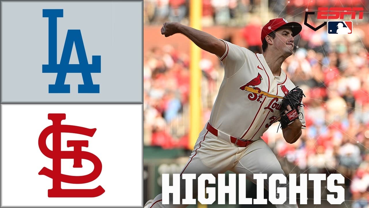 Los Angeles Dodgers vs. St. Louis Cardinals | Full Game Highlights | ESPN MLB