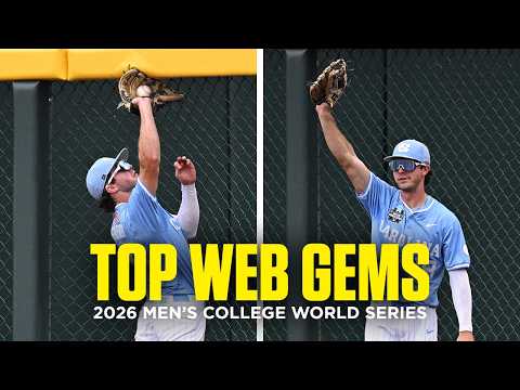 Top defensive plays from the 2026 Men's College World Series