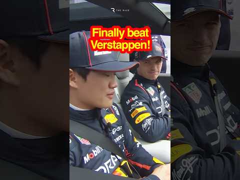 👊 Tsunoda finally BEATS Verstappen