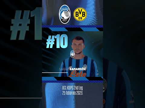 Atalanta-BVB | Our Starting XI | 2025/26 UCL KOPO 2nd leg