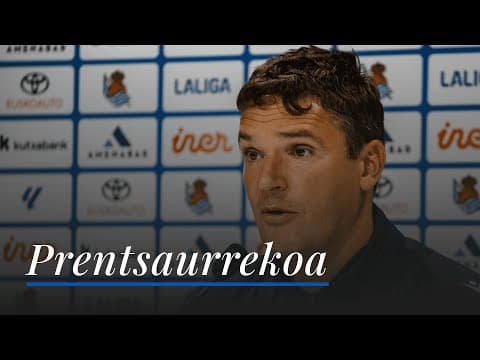 RUEDA DE PRENSA 10:30 | Jon Ansotegi | Sanse - Real Valladolid