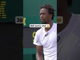 Gael Monfils makes it look easy 😤 #shorts #tennis #tennisplayer #wimbledon #monfils