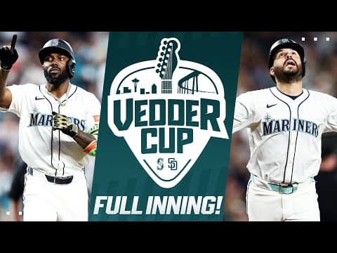 FULL INNING: Randy Arozarena and Eugenio Suárez both hit 3-run homers vs. Padres during Vedder Cup!