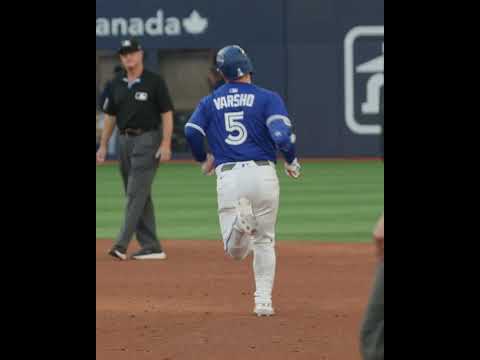 This view of Daulton Varsho's second homer! 🎥